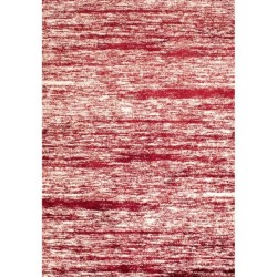 Tapis shaggy doux Oslo 584 - Rouge - 100% polyester - 80 x 150 cm - Intérieur - NAZAR