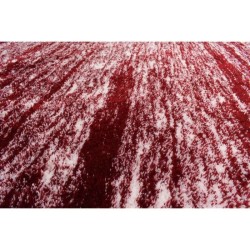 Tapis shaggy doux Oslo 584 - Rouge - 100% polyester - 80 x 150 cm - Intérieur - NAZAR