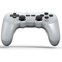 Manette Sans Fil Bluetooth - 8bitDo Pro2 Gray Edition - Switch, PC, Android, Raspberry Pi