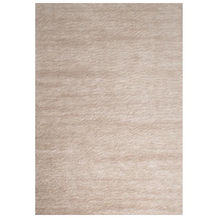 Tapis shaggy doux Oslo 584 - Beige - 100% polyester - 80 x 150 cm - In