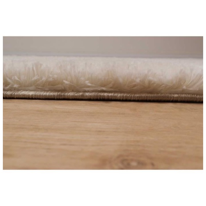 Tapis shaggy doux Oslo 584 - Beige - 100% polyester - 80 x 150 cm - In