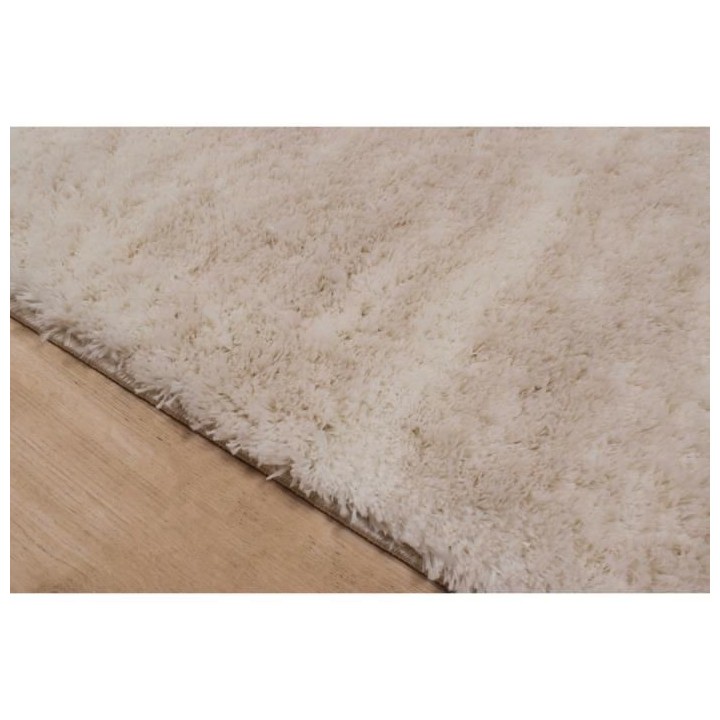 Tapis shaggy doux Oslo 584 - Beige - 100% polyester - 80 x 150 cm - In