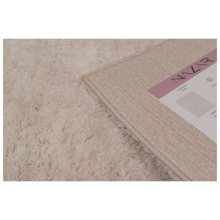Tapis shaggy doux Oslo 584 - Beige - 100% polyester - 120 x 160 cm - I