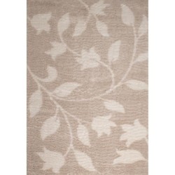 Tapis shaggy doux Oslo 637 - Beige - 100% polyester - 80 x 150 cm - Intérieur - NAZAR