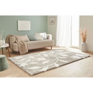 Tapis shaggy doux Oslo 637 - Gris - 100% polyester - 80 x 150 cm - Int