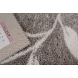 Tapis shaggy doux Oslo 637 - Gris - 100% polyester - 80 x 150 cm - Intérieur - NAZAR