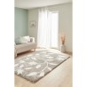 Tapis shaggy doux Oslo 637 - Gris - 100% polyester - 80 x 150 cm - Intérieur - NAZAR