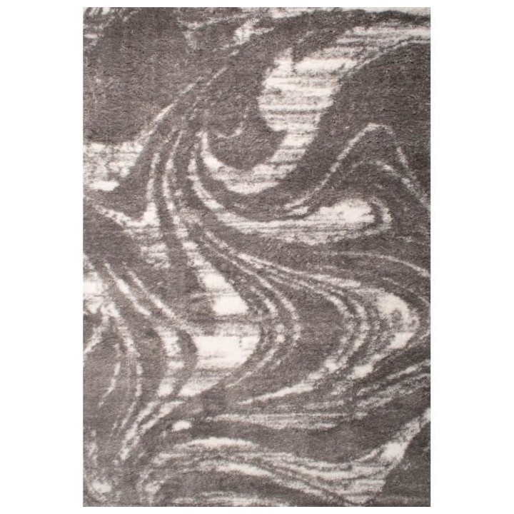 Tapis shaggy doux Oslo 677 - Vizon - 100% polyester - 80 x 150 cm - In