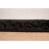 Tapis shaggy doux Cosy 902 uni - Noir - 100% polyester - 120 x 160 cm - Intérieur - NAZAR