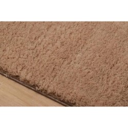 Tapis shaggy doux Cosy 902 uni - Beige - 100% polyester - 120 x 160 cm - Intérieur - NAZAR