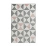 NAZAR FORSA Tapis de salon en polypropylene - Rose - 120 x 160 cm