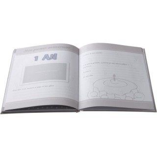 DOMIVA Livre naissance Little Bear - Blanc - 31,5 x 22 cm