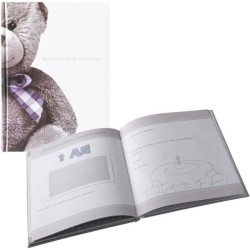 DOMIVA Livre naissance Little Bear - Blanc - 31,5 x 22 cm
