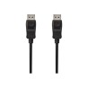 NEDIS DisplayPort Cable - DisplayPort Male - DisplayPort Male - 3.0 m - Noir