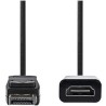 NEDIS DisplayPort - HDMI™ Cable - DisplayPort Male - HDMI™ ouput - 0.2 m - Noir