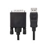 NEDIS DisplayPort - DVI Cable - DisplayPort Male - DVI-D 24+1-Pin Male - 2.0 m - Noir