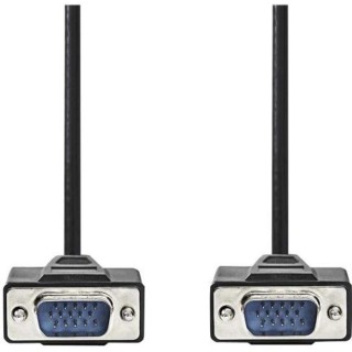 NEDIS VGA Cable - VGA Male - VGA Male - 10 m - Noir