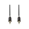 NEDIS Stereo Audio Cable - 3.5 mm Male - 3.5 mm Male - 1.0 m - Anthracite