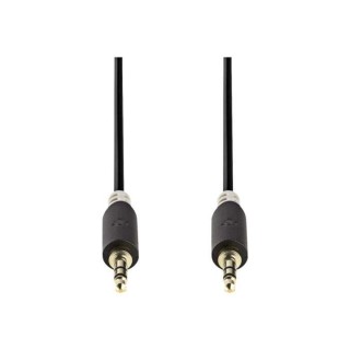 NEDIS Stereo Audio Cable - 3.5 mm Male - 3.5 mm Male - 3.0 m - Anthrac