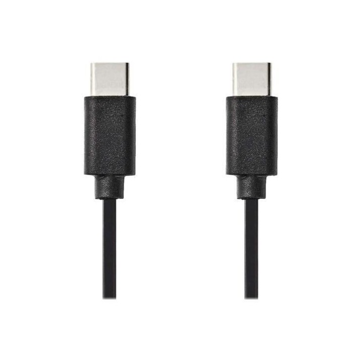 Nedis Câble USB USB-C (P) pour USB-C (P) USB 2.0 1 m noir