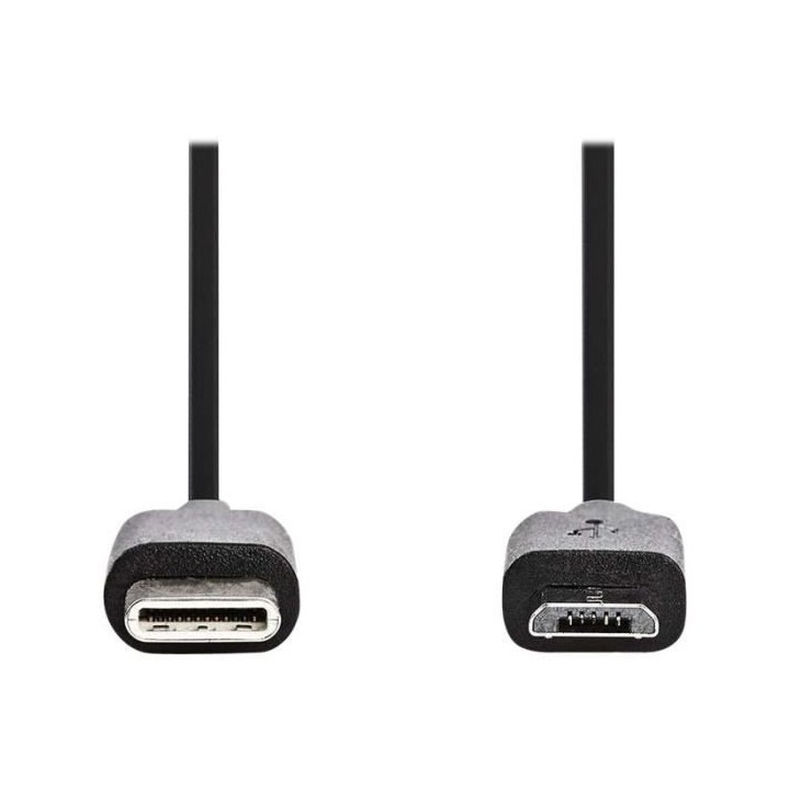 Nedis Câble USB USB-C (M) droit pour Micro-USB de type B (M) droit US