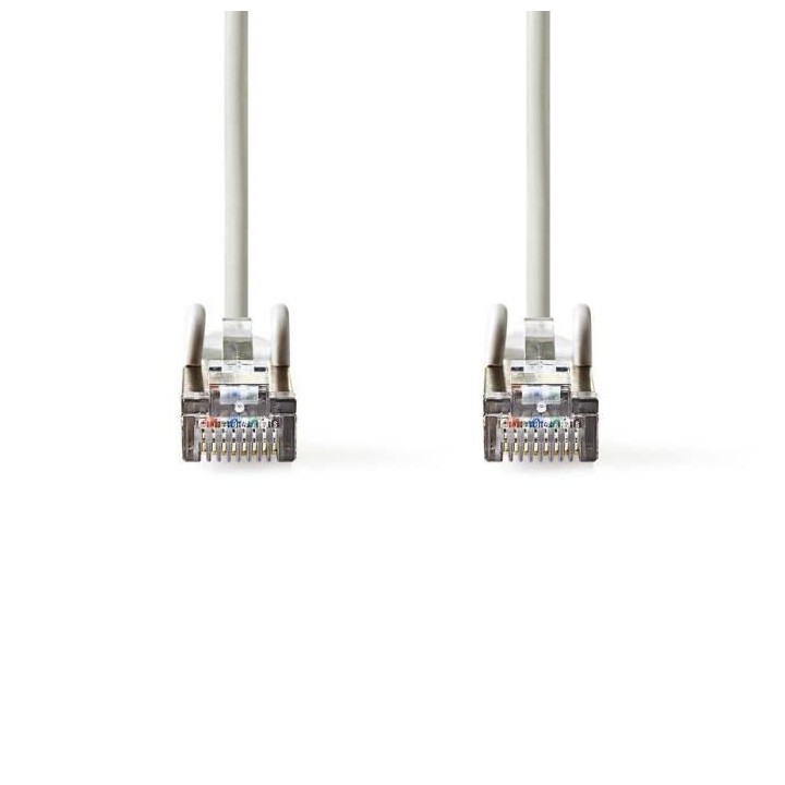 Câble Réseau Cat 5e SF-UTP | RJ45 Male - RJ45 Male | 10 m | Gris   A