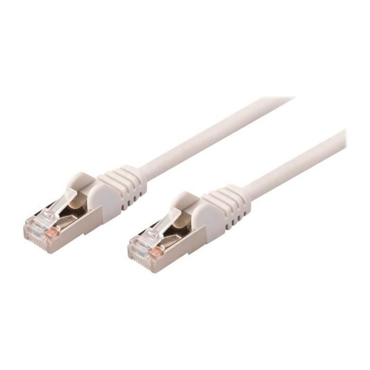 Nedis Câble réseau RJ-45 (M) pour RJ-45 (M) 15 m SF-UTP CAT 5e moul