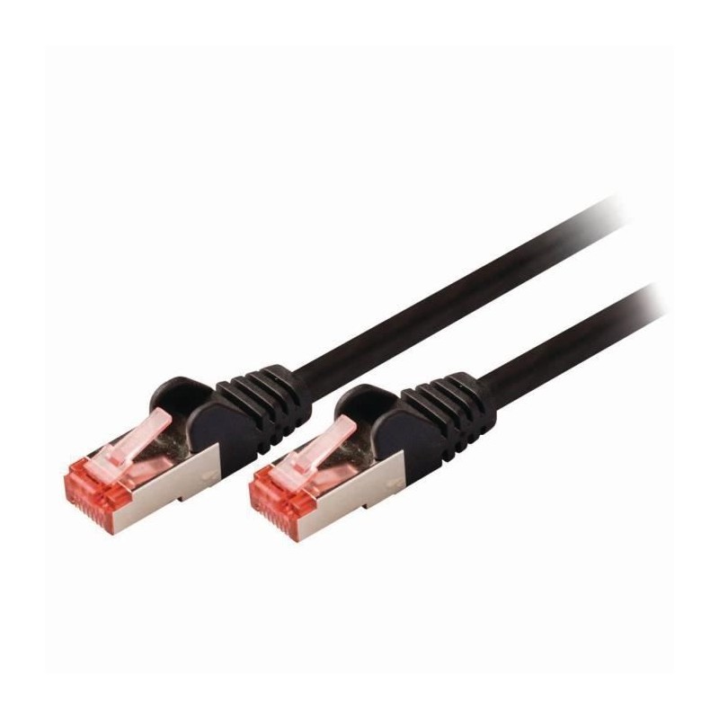 NEDIS Cat 6 S/FTP Network Cable - RJ45 Male - RJ45 Male - 10 m - Noir