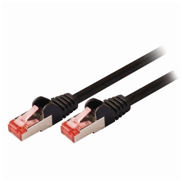NEDIS Cat 6 S/FTP Network Cable - RJ45 Male - RJ45 Male - 5.0 m - Noir