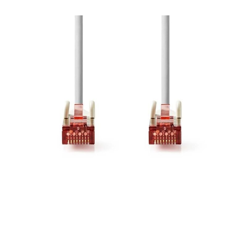 Cable Réseau Cat 6 S-FTP | RJ45 Male - RJ45 Male | 1,0 m | Gris   ALPEXE-1117