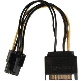 NEDIS Internal Power Cable - SATA 15-pin Male - PCI Express Female - 0