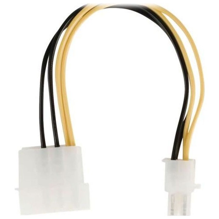 NEDIS Internal Power Cable - P4 Male - Molex Male - 0.15 m - Various