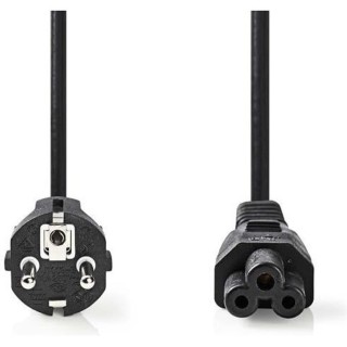 NEDIS Power Cable - Schuko Male - IEC-320-C5 - 2.0 m - Noir