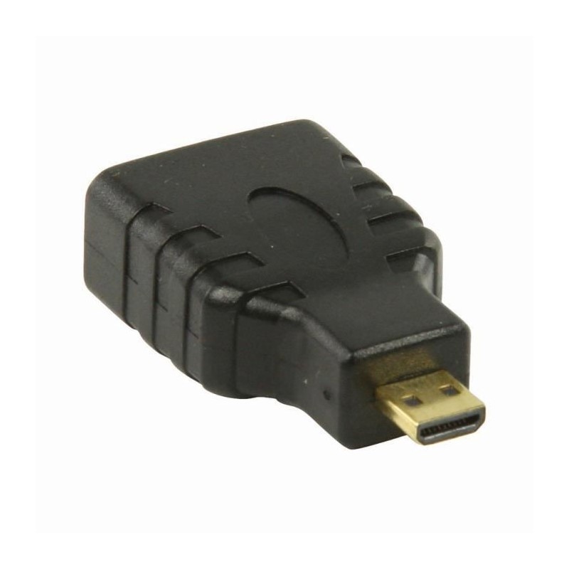 NEDIS HDMI Adapter - HDMI Micro Connector - HDMI Female - Noir