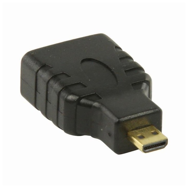 NEDIS HDMI Adapter - HDMI Micro Connector - HDMI Female - Noir