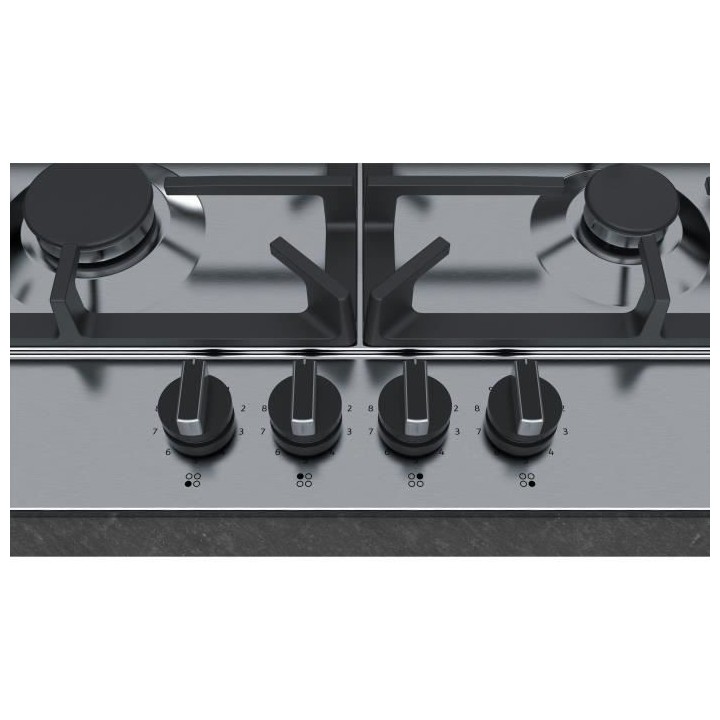 NEFF T27DS59N0 TABLE GAZ - 75CM - 4F+WOK - FLAMESELECT - INOX