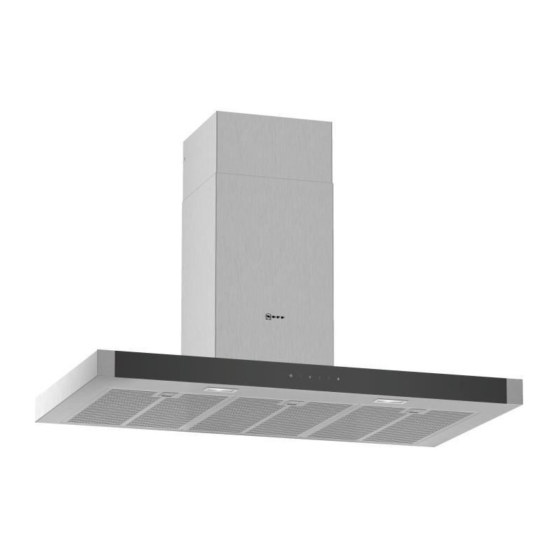 Hotte décorative murale NEFF D95BHM4N0 - L 90 cm - Inox - 739 m³/h max - 65 dB max