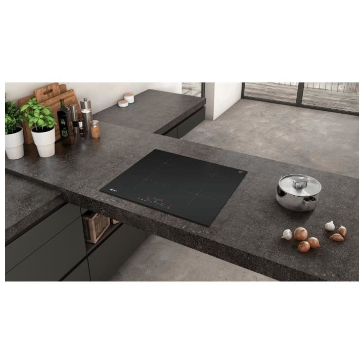 Table de cuisson a induction NEFF - 4 foyers - 51 x 592 x 522 - 6900 W