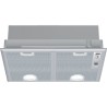 Groupe filtrant NEFF D5655X1 - Evacuation ou recyclage - 2 moteurs - 56 dB max - 618 m3 air / h - Inox