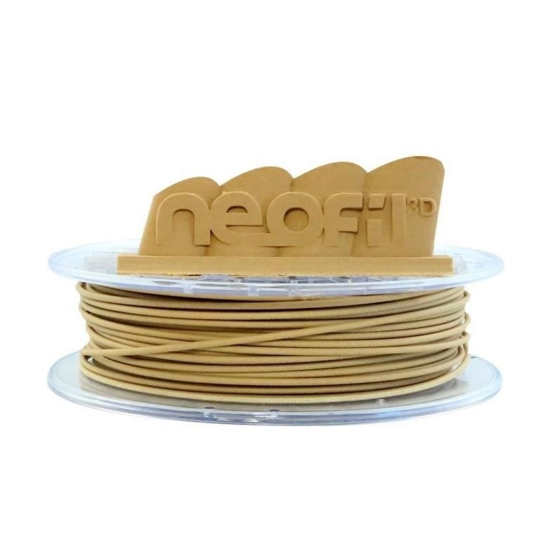 NEOFIL3D Filament pour Imprimante 3D WOOD - Bois Sombre - 1,75mm - 750g