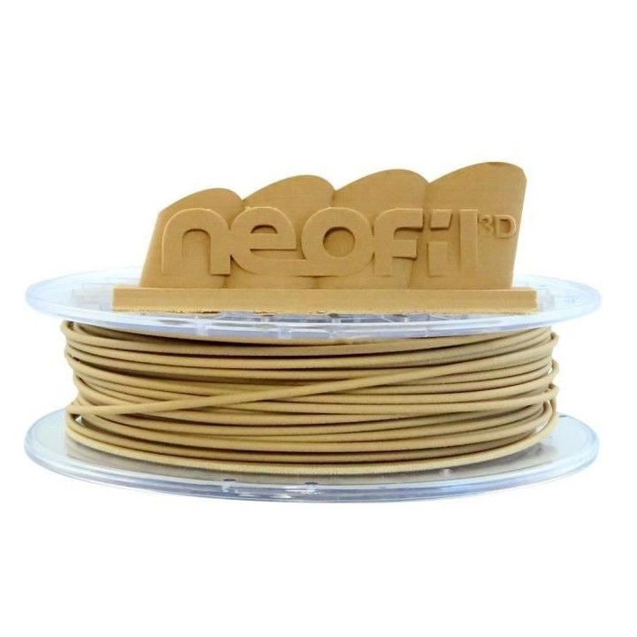 NEOFIL3D Filament pour Imprimante 3D WOOD - Bois Sombre - 1,75mm - 750