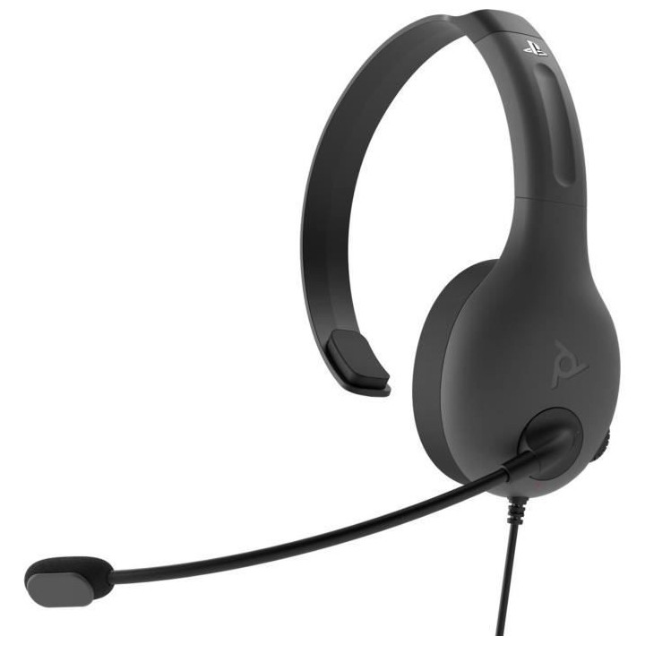 Casque Chat PDP LVL30 Gris pour PS4