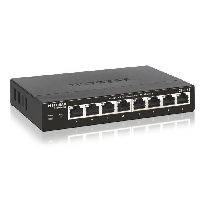 NETGEAR Smart switch manageable professionnel 8 ports Gigabit Ethernet