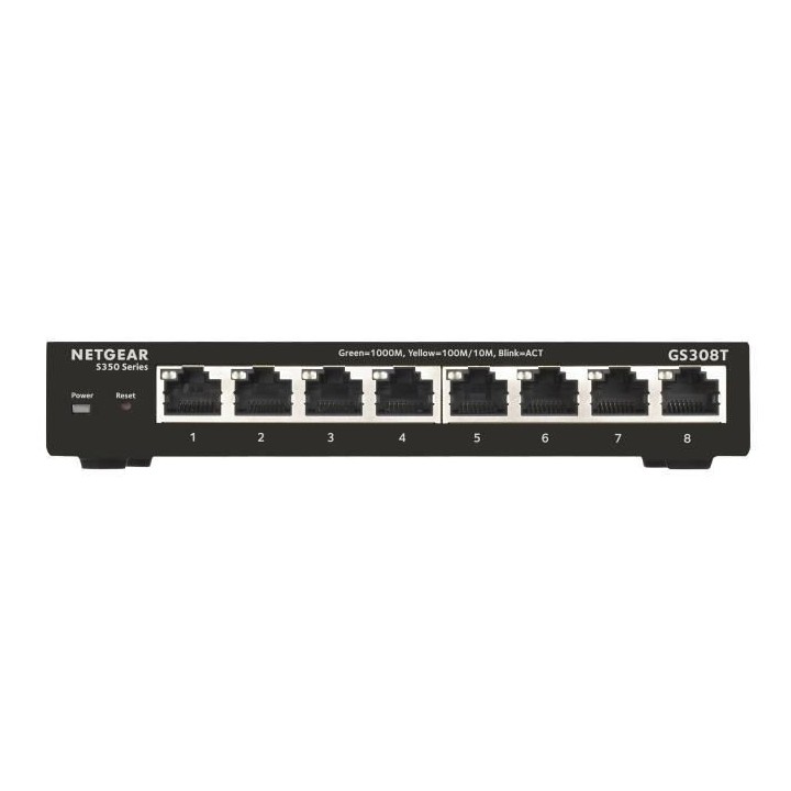 NETGEAR Smart switch manageable professionnel 8 ports Gigabit Ethernet