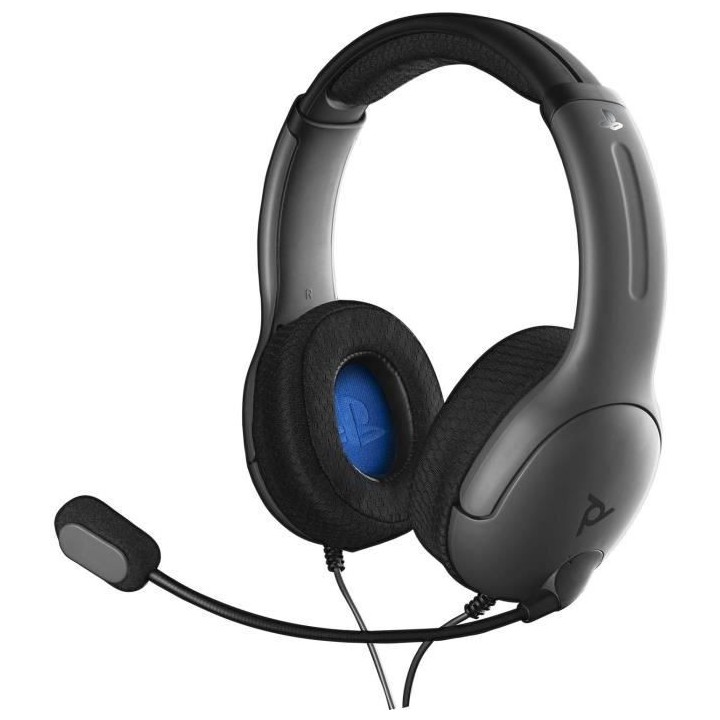 Casque PDP LVL40 Gris pour PS4