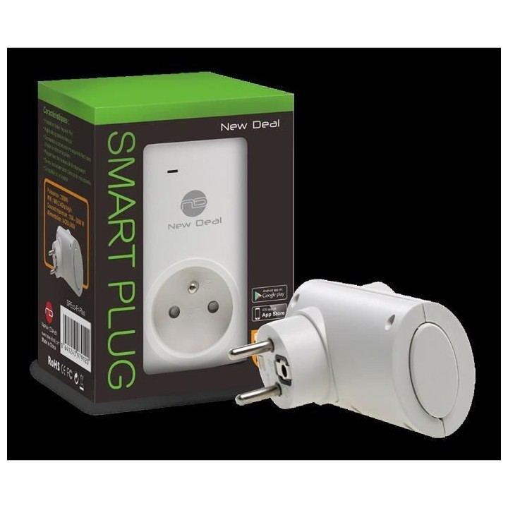 NEW DEAL Prise connectée SPECO+ FR WiFi contrôlable a distance