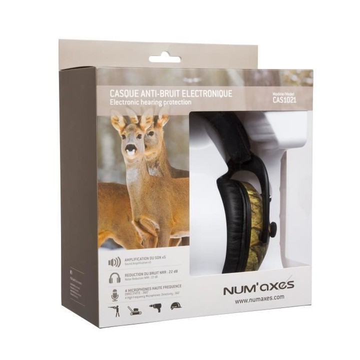 NUMAX Casque anti-bruit CAS1021 Camo
