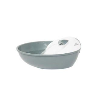 EYENIMAL Fontaine a eau Classic Pet 1,75 L - Gris et blanc - Pour chie