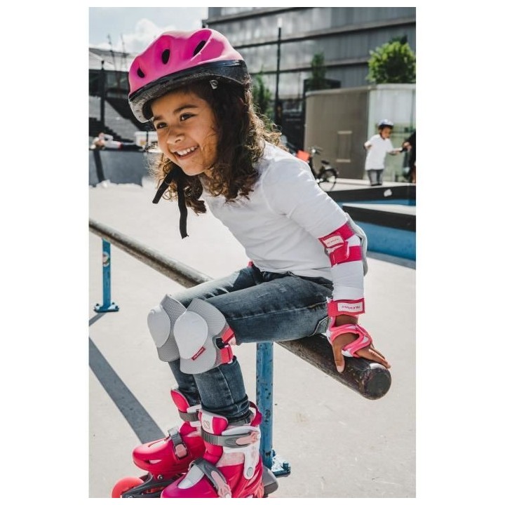 Casque Rosie Road - NIJDAM - Rose - Enfant