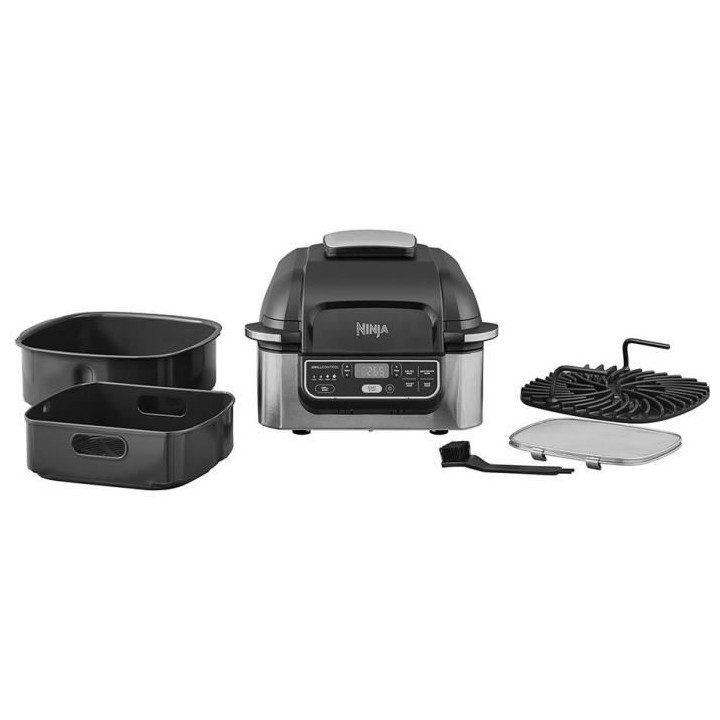 NINJA FOODI AG301EU - Grill d'intérieur - Technologie Cyclonic Air -